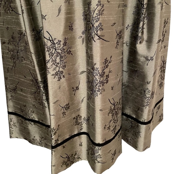 Vintage Positive Attitude Women’s Floral Dress Midi Fit and Flare Size 10 Lined - Picture 8 of 11